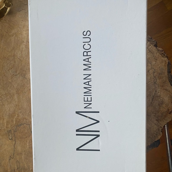 NM Eleora Striped Bow Espadrilles Slides used - Picture 6 of 6